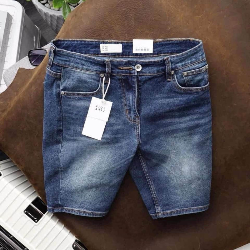 Denim Shorts - Cyan Blue - Dubai Offers Today