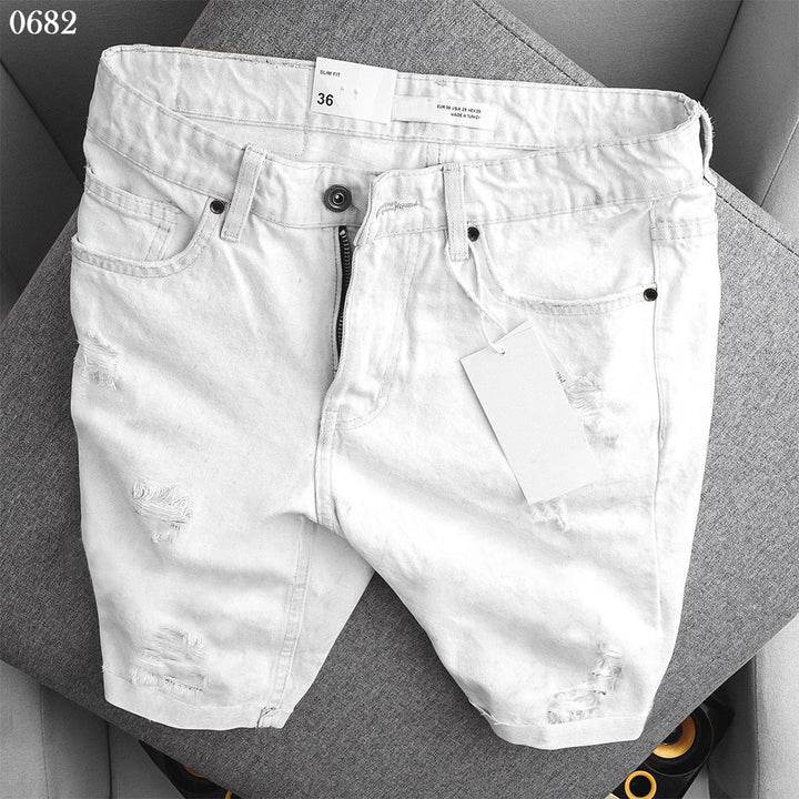 White Casual Short 0706 - Dubai Offers Today