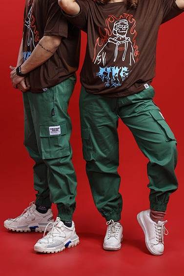 PARIS GREEN CARGO PANT - Dubai Offers Today