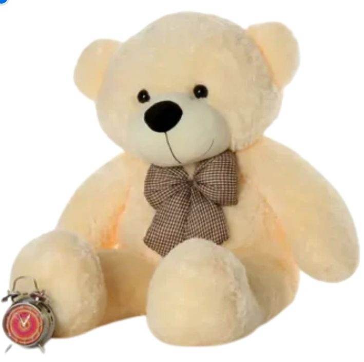 3.2 feet Premium off White Teddy bear - Dubai Offers Today