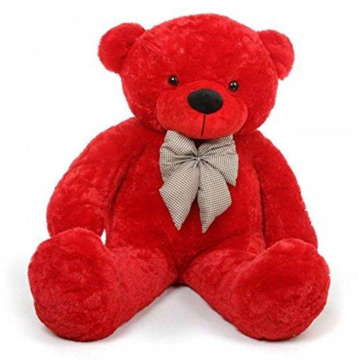 3.2 feet Premium Red Teddy Bear - Dubai Offers Today