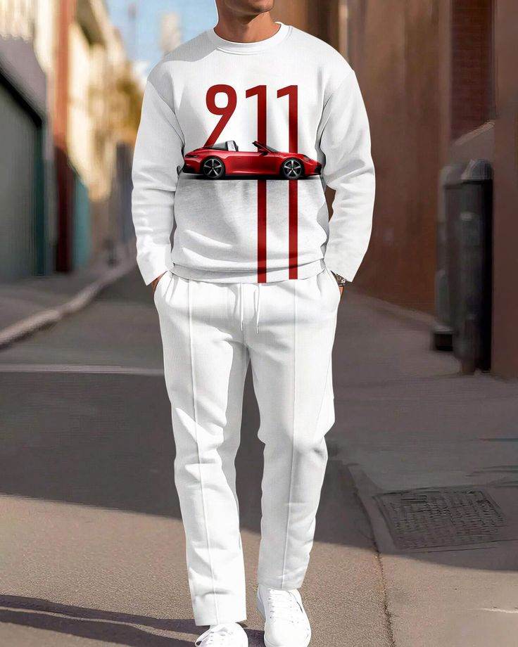 Men’s Fashion Slim-Fit Tracksuit MTS-407