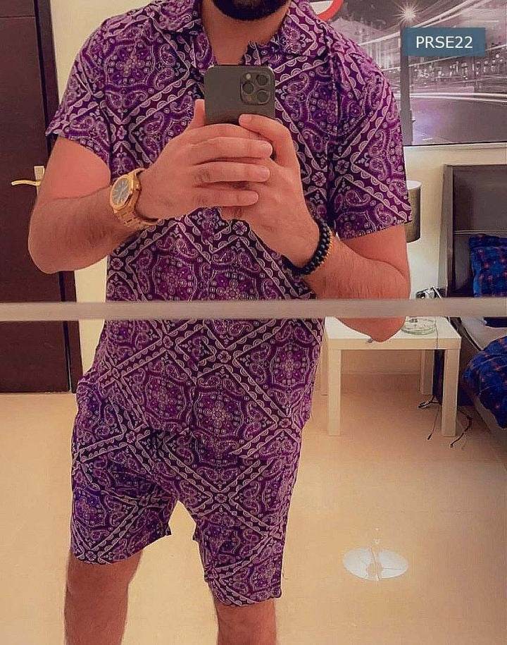 Cultural Classic Hawaii Set - Purple - Dubai Offers Today