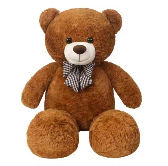 4.5 feet Extra Premium Dark Brown Teddy Bear - Dubai Offers Today
