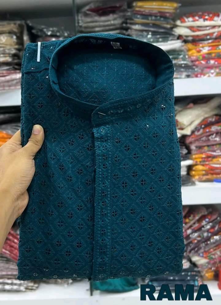 Mens Plain Kurta Fashion KP016 - Dubai Offers Today