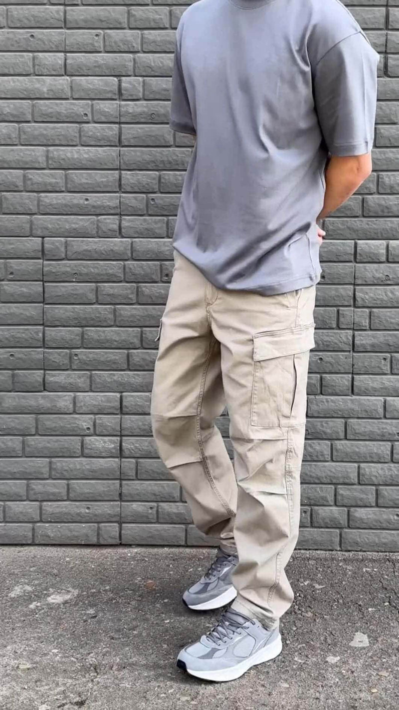 Cargo Pants - Peach - Dubai Offers Today