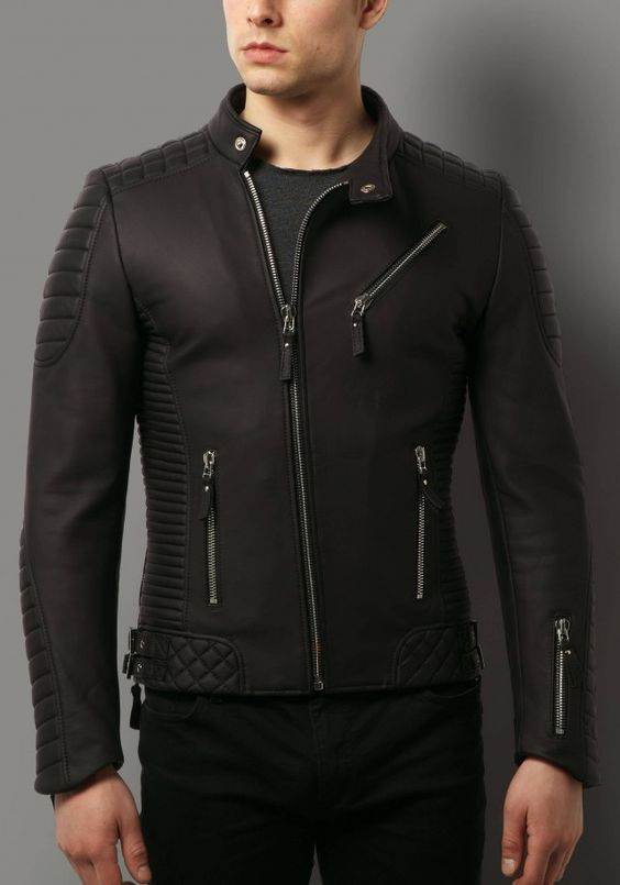 Men Leather Jacket - Dubai Offers Today