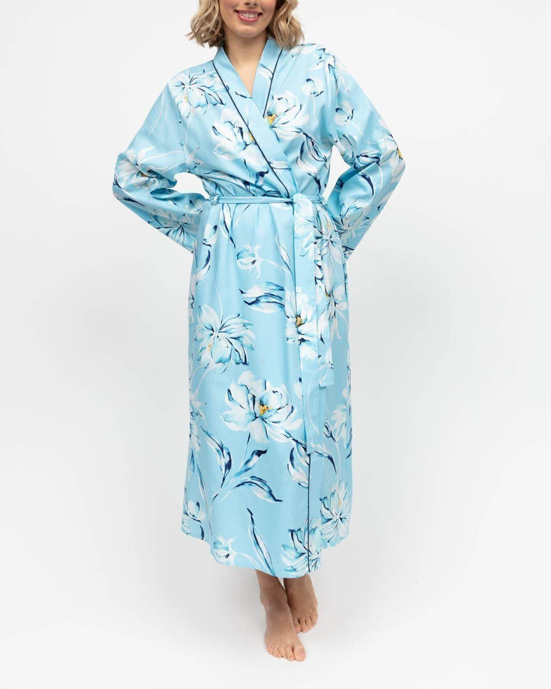 Madelyn Floral Print Dressing Gown - Dubai Offers Today