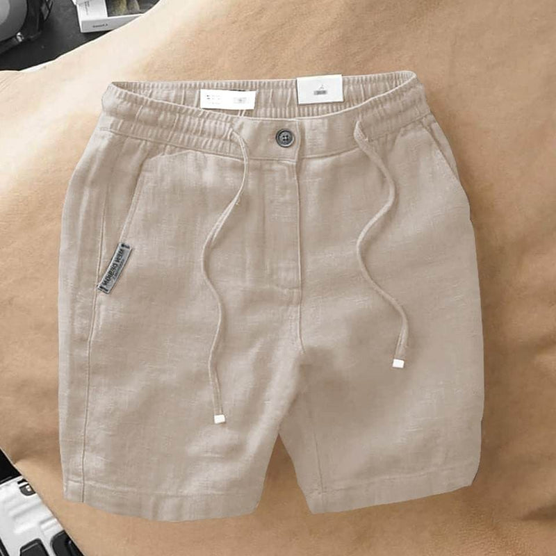 LIGHT KHAKI CASUAL SHORT - Dubai Offers Today