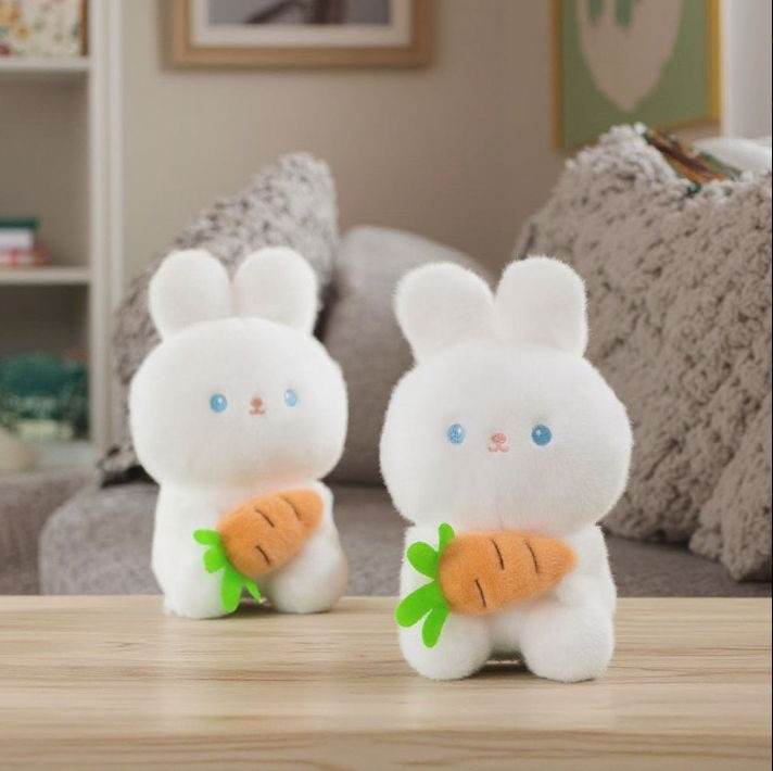 Kawaii Bunny with Carrot stuffed toy - Dubai Offers Today