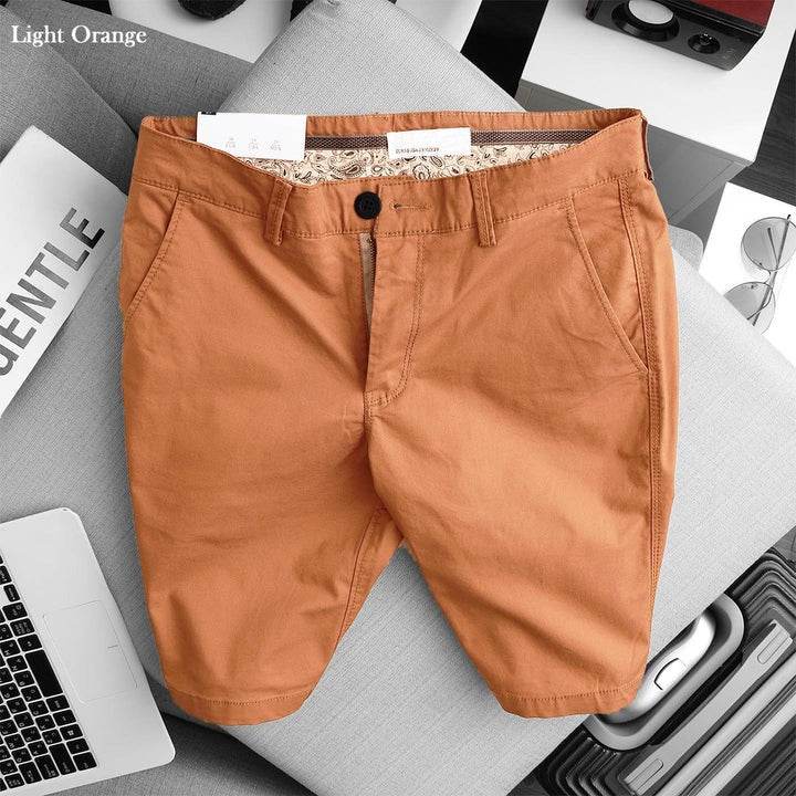 Chino Shorts - Light Orange - Dubai Offers Today