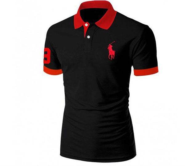 Premium Cotton Polo Shirt Back View Dubai - MPT-508