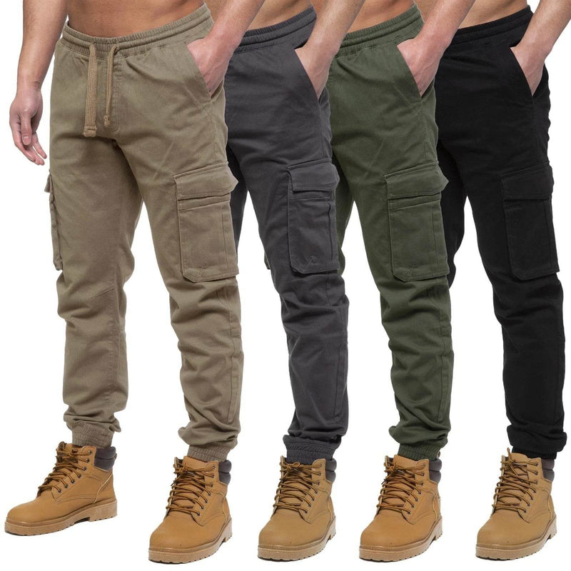 PACK OF 4 MEN'S HIKING CARGO PANTS - Dubai Offers Today