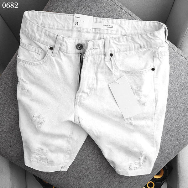 White Casual Short 0706
