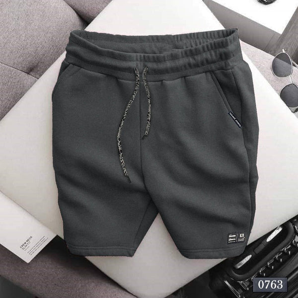 Grey Casual Shorts for mens -0763