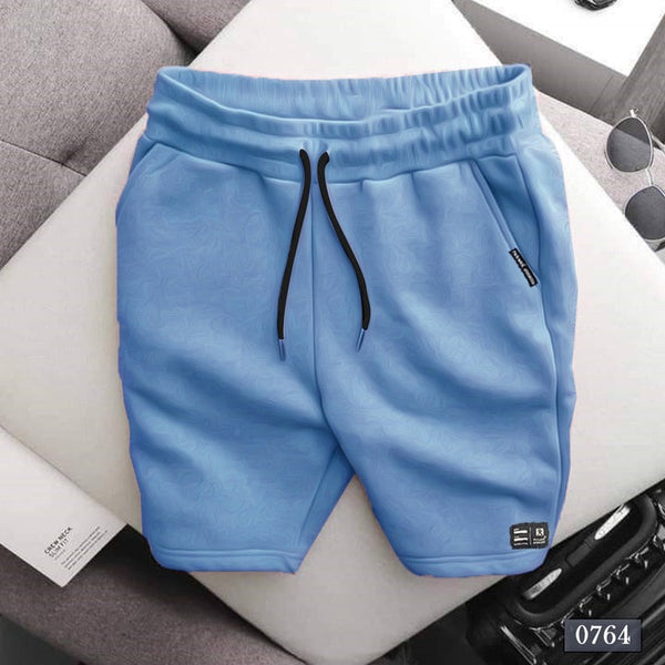 Light Blue Casual Shorts for mens