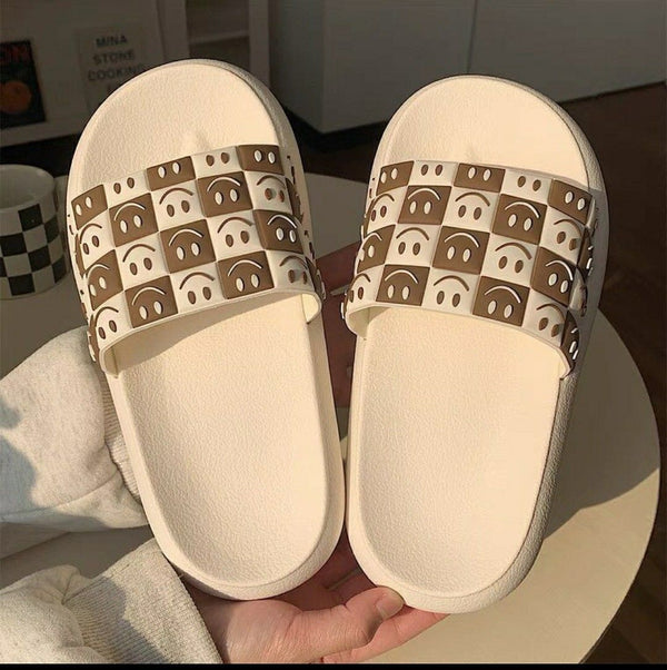 Smiley Face Slippers
