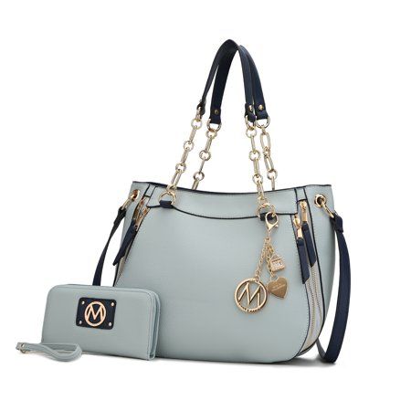 Women's Grey Satchel Bag