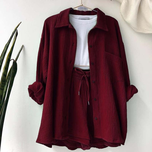 Comfy Shorts Set Women