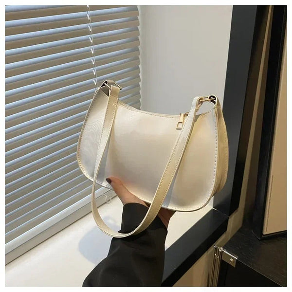 Women's Half Moon Shoulder Bag"
