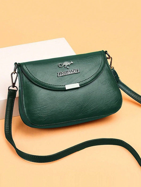 Elegant Soft Leather Crossbody Bag