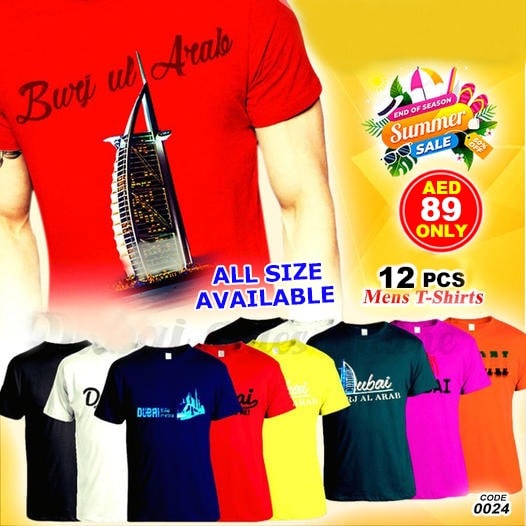 PACK OF 12 MENS T-SHIRTS