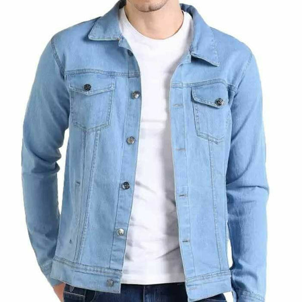 Mens Denim Blue Jacket