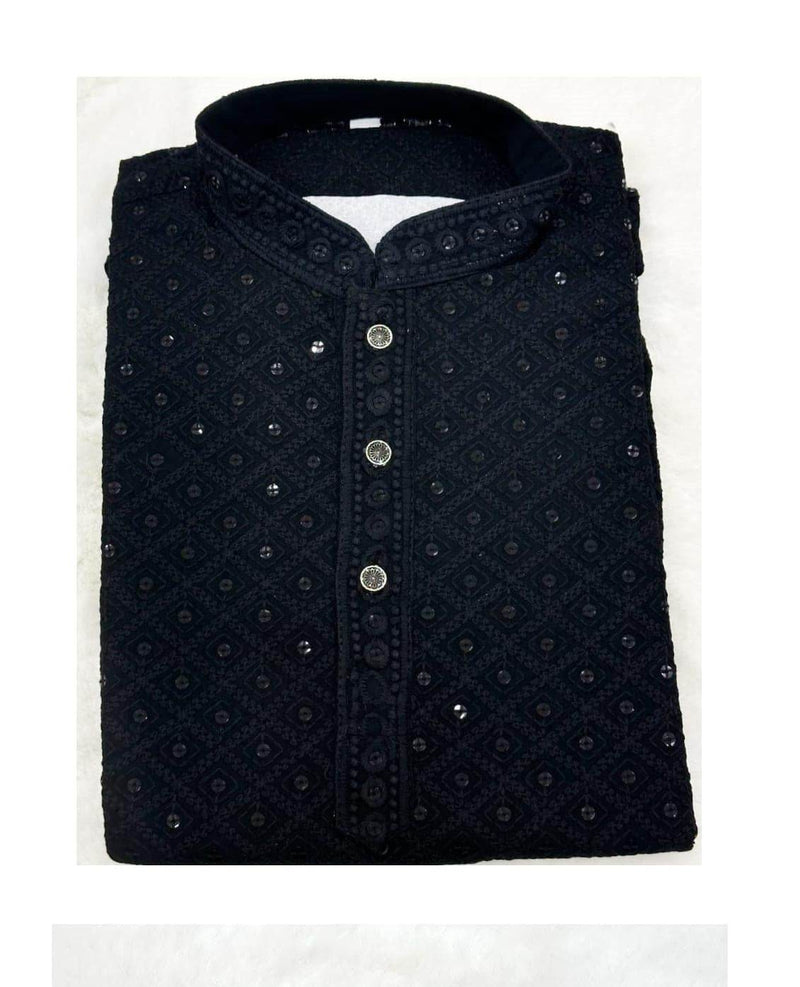 Black Strap Style Kurta - Dubai Offers Today