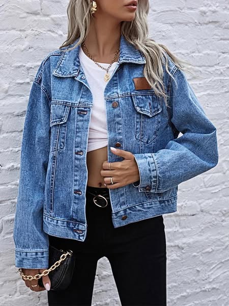 Women's Loose Denim Jacket