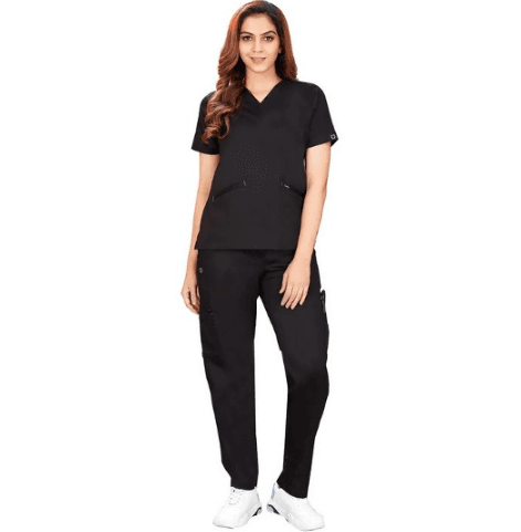 Women Scrub Suit Black - Dubai Offers Today