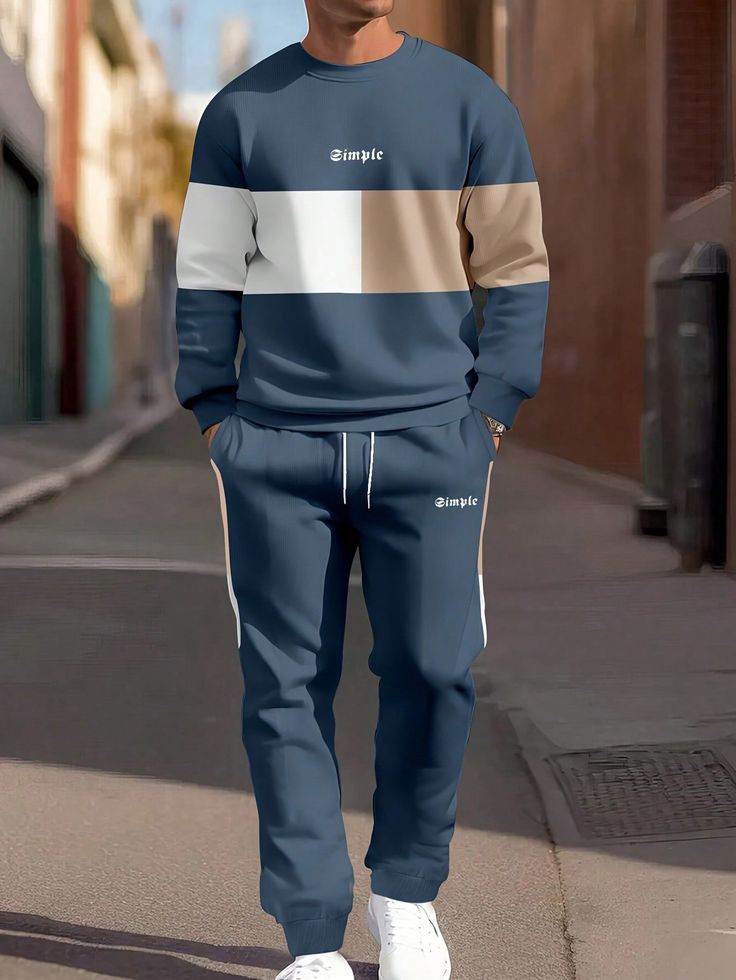 Men’s casual tracksuit Dubai look – MTS-409