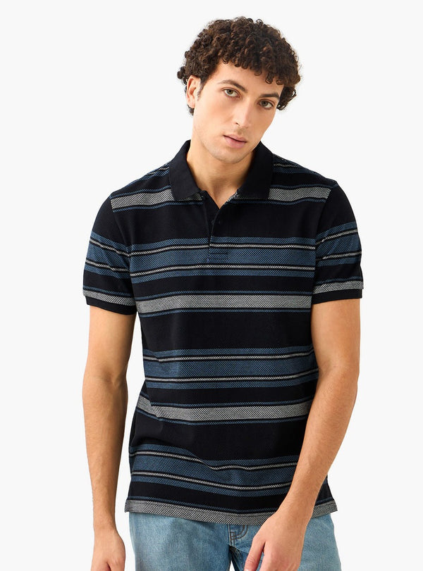 Striped Polo T-shirt -06
