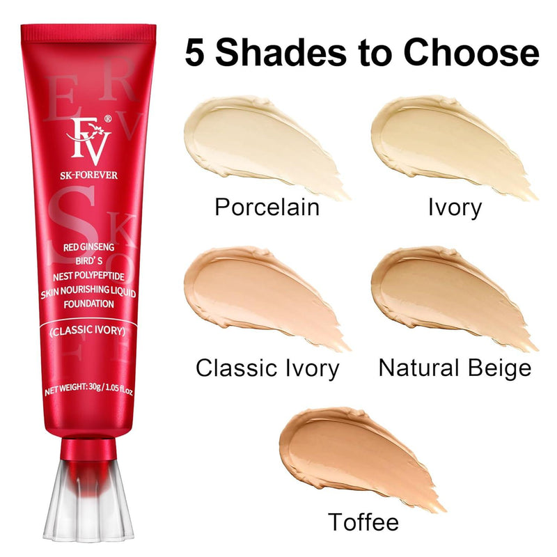 FV red ginseng foundation shades