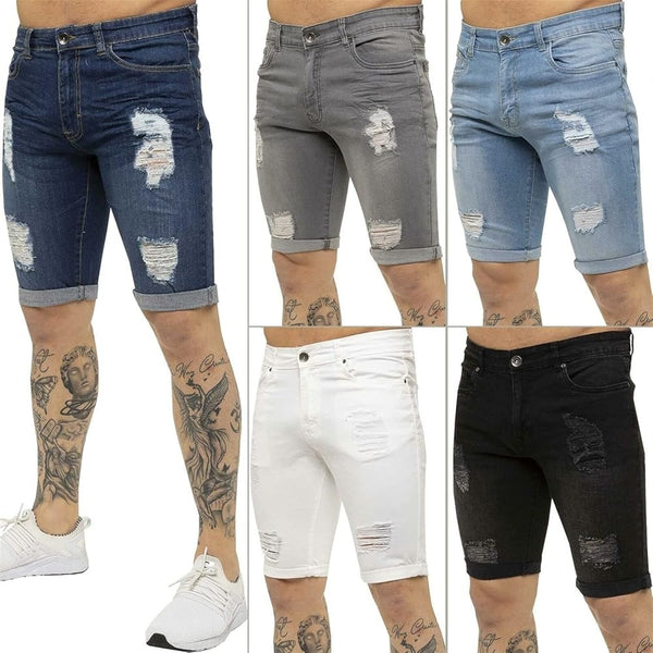 Pack of 05 Men's Denim Shorts