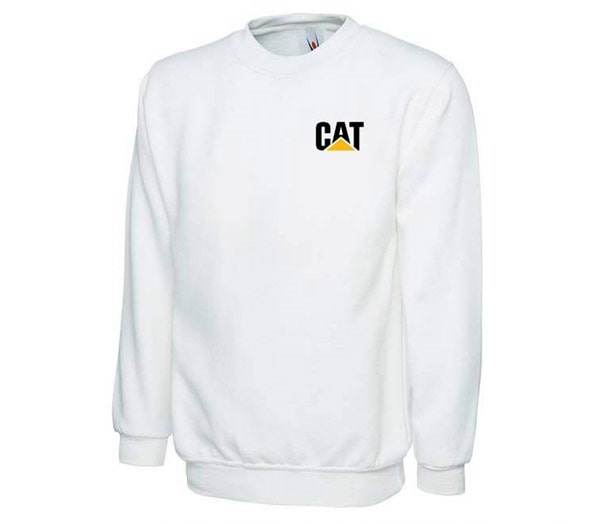 Mens Casual White Sweat Shirt - Dubai Offers Today