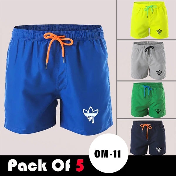 PACK OF 5 POCKET SWIMMING SHORTS