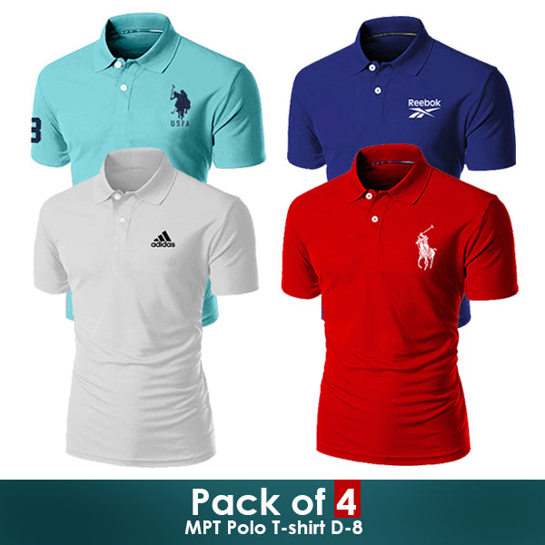 04 Pack of Men's Polo's