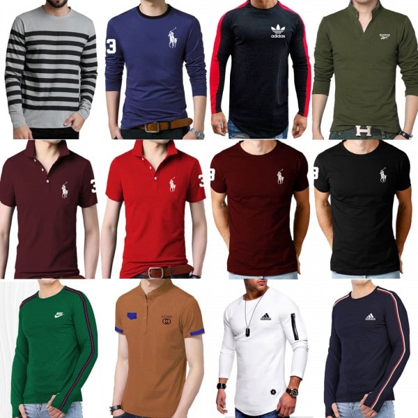 PACK OF 12 T SHIRTS FOR MENS