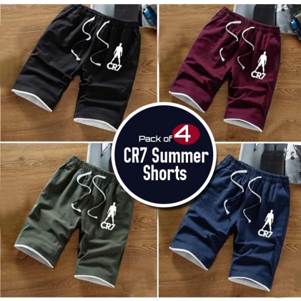 PACK OF 4 CR7 SUMMER SHORTS