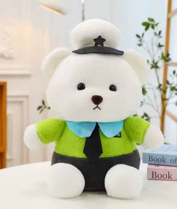 Police Teddy Bear Green - Dubai Offers Today