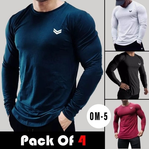 PACK OF 4 FULL SLEEVES T-SHIRTS