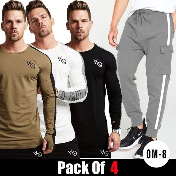 PACK OF 4 T-SHIRTS TROUSERS