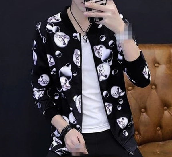 Full Sleeve Printed Jackets For Men's