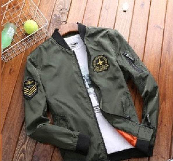 Army Green bomber jacket For Men's - Dubai Offers Today