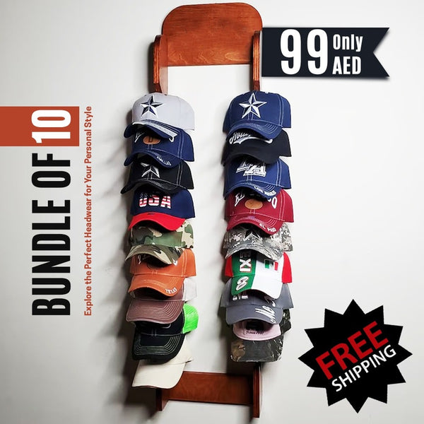 Pack of 10 Stylish Baseball Caps
