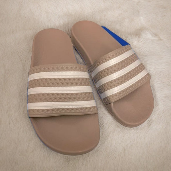 Pale Nude Slides Slippers