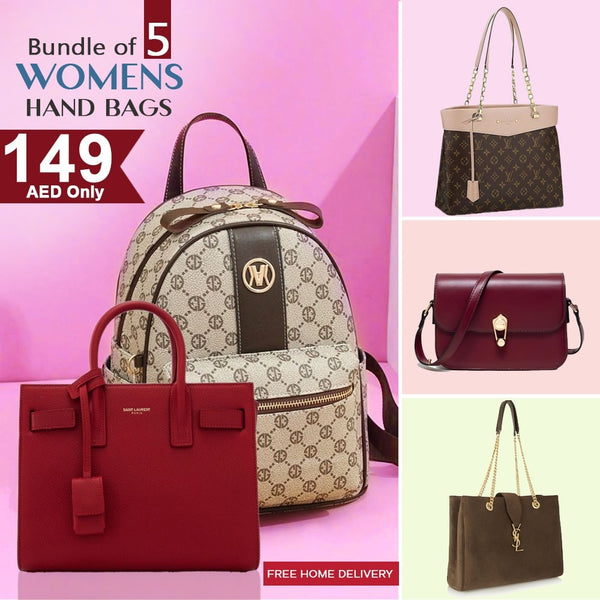 PACK OF 5 WOMEN STYLISH HAND BAGS