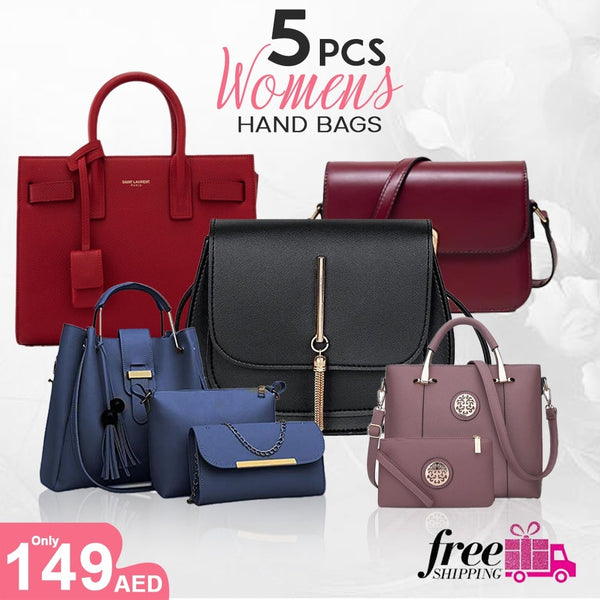 PACK OF 5 HANDBAG FOR WOMENS