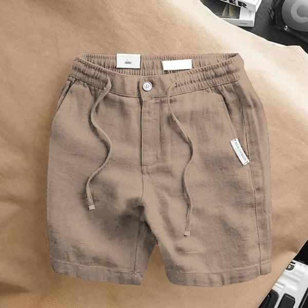LIGHT BROWN CASUAL SHORT