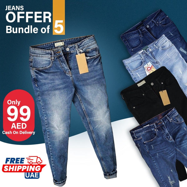 PACK OF 5 JEANS